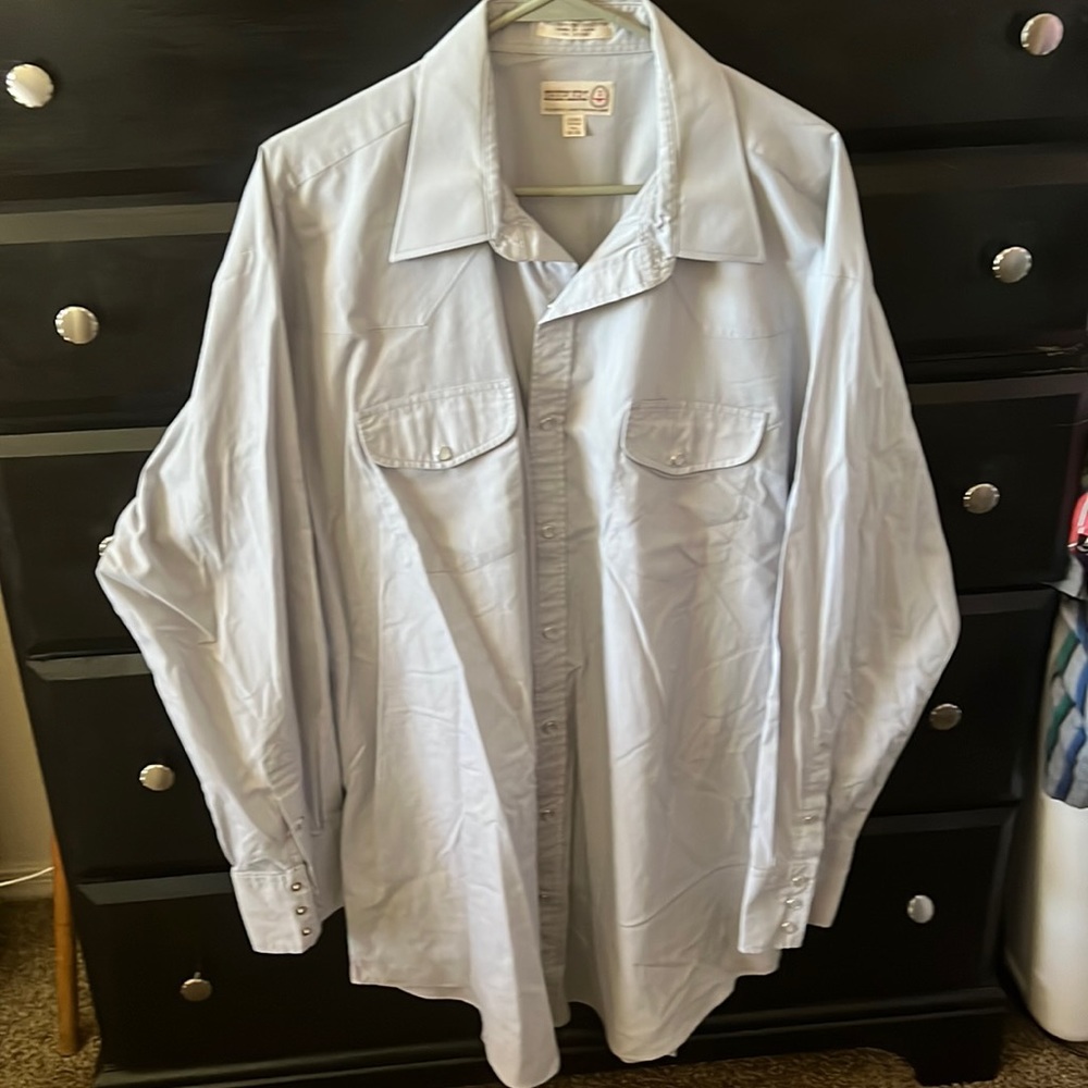 Western Long Sleeve Big/Tall mens shirt